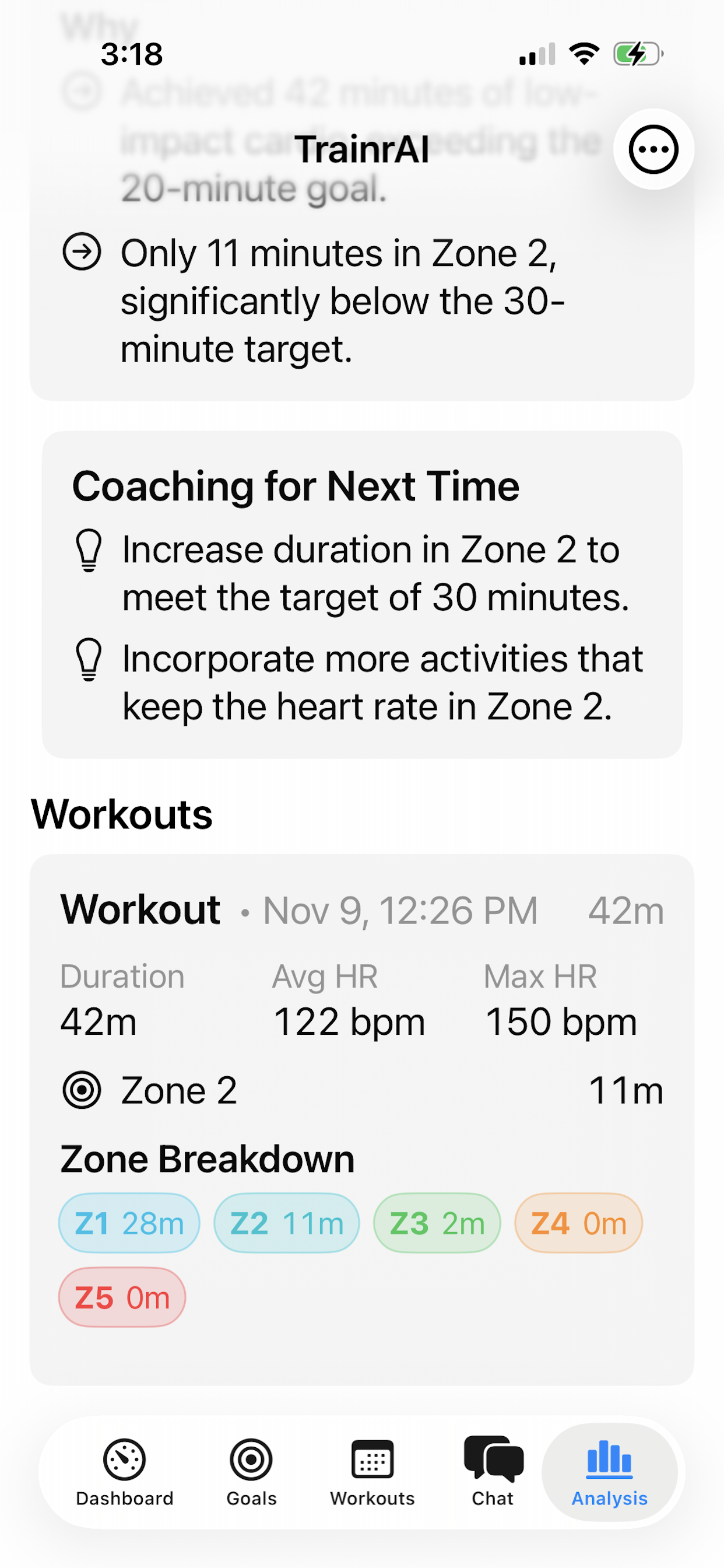 TrainrAI Screenshot 8